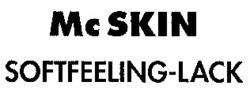 Міжнародна реєстрація торговельної марки № 627717: Mc SKIN SOFTFEELING-LACK