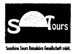 Міжнародна реєстрація торговельної марки № 627752: S Tours Sunshine Tours Reisebüro