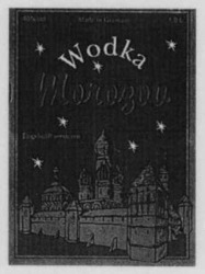 Міжнародна реєстрація торговельної марки № 630245: Wodka Morozov