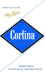 Міжнародна реєстрація торговельної марки № 631203: Cortina AMERICAN BLEND Ultra Light