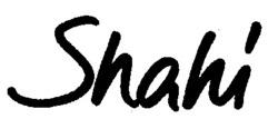 Міжнародна реєстрація торговельної марки № 632409: Shahi