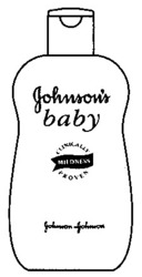 Міжнародна реєстрація торговельної марки № 633273: Johnson's baby MILDNESS