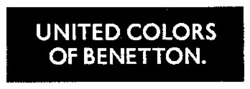Міжнародна реєстрація торговельної марки № 634190: UNITED COLORS OF BENETTON