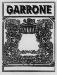 Міжнародна реєстрація торговельної марки № 642434: GARRONE