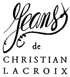 Міжнародна реєстрація торговельної марки № 644118: Jeans de CHRISTIAN LACROIX
