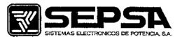 Міжнародна реєстрація торговельної марки № 644465: SEPSA SISTEMAS ELECTRONICOS DE POTENCIA, S.A.