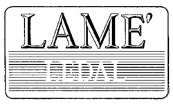 Міжнародна реєстрація торговельної марки № 647772: LAMÈ LEDAL