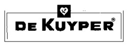Міжнародна реєстрація торговельної марки № 648042: DE KUYPER