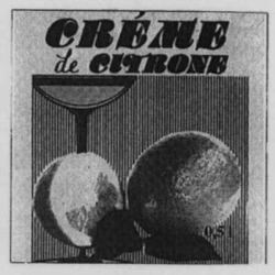 Міжнародна реєстрація торговельної марки № 649901: CRÈME de CITRONE