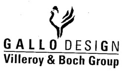 Міжнародна реєстрація торговельної марки № 654662: GALLO DESIGN Villeroy & Boch Group