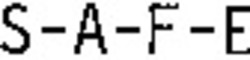 Міжнародна реєстрація торговельної марки № 659105: S-A-F-E