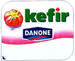 Міжнародна реєстрація торговельної марки № 659603: kefir DANONE
