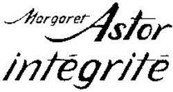 Міжнародна реєстрація торговельної марки № 659858: Margaret Astor intégrité