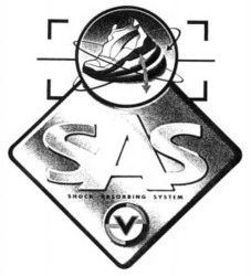 Міжнародна реєстрація торговельної марки № 663194: SAS V SHOCK ABSORBING SYSTEM
