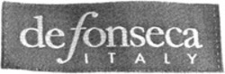 Міжнародна реєстрація торговельної марки № 666930: de fonseca ITALY