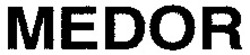 Міжнародна реєстрація торговельної марки № 668972: MEDOR