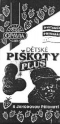 Міжнародна реєстрація торговельної марки № 670357: OPAVIA DETSKÉ PISKOTY PLUS