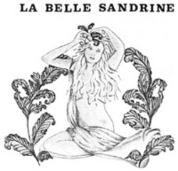 Міжнародна реєстрація торговельної марки № 673933: LA BELLE SANDRINE