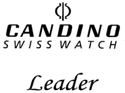 Міжнародна реєстрація торговельної марки № 675137: CANDINO SWISS WATCH Leader