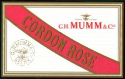 Міжнародна реєстрація торговельної марки № 675593: FONDÈE EN 1827 G.H. MUMM & C. CORDON ROSE