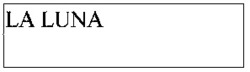 Міжнародна реєстрація торговельної марки № 678191: LA LUNA