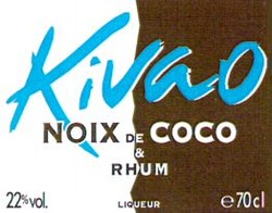 Міжнародна реєстрація торговельної марки № 680438: Kivao NOIX DE COCO & RHUM LIQUEUR