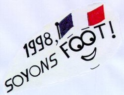 Міжнародна реєстрація торговельної марки № 683996: 1998 SOYONS FOOT!