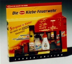 Міжнародна реєстрація торговельної марки № 684559: Die Henkel Klebe-Feuerwehr