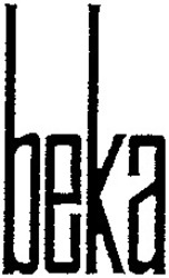 Міжнародна реєстрація торговельної марки № 690598: beka