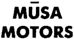 Міжнародна реєстрація торговельної марки № 691436: MUSA MOTORS MOTORS