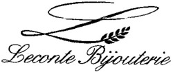 Міжнародна реєстрація торговельної марки № 691787: L Leconte Bijouterie
