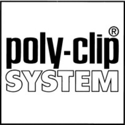 Міжнародна реєстрація торговельної марки № 692504: poly-clip SYSTEM
