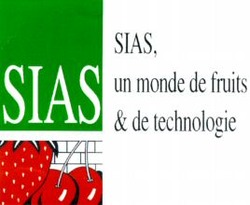 Міжнародна реєстрація торговельної марки № 693185: SIAS SIAS, un monde de fruits & de technologie