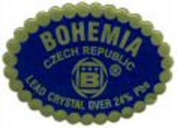 Міжнародна реєстрація торговельної марки № 693369: BOHEMIA CZECH REPUBLIC B LEAD CRYSTAL OVER 24% Pbo