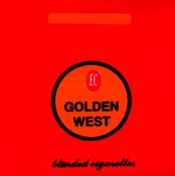 Міжнародна реєстрація торговельної марки № 693545: EC GOLDEN WEST blended cigarettes