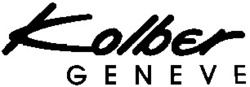 Міжнародна реєстрація торговельної марки № 695712: Kolber GENEVE