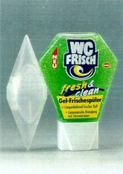 Міжнародна реєстрація торговельної марки № 695804: WC FRISCH fresh & clean Gel-Frischespüler Henkel