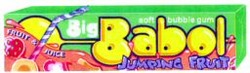 Міжнародна реєстрація торговельної марки № 696068: soft bubble gum Big Babol JUMPING FRUIT
