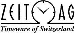 Міжнародна реєстрація торговельної марки № 698508: ZEIT AG Timeware of Switzerland
