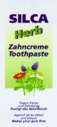 Міжнародна реєстрація торговельної марки № 698641: SILCA Herb Zahncreme Toothpaste