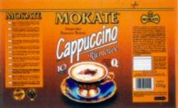 Міжнародна реєстрація торговельної марки № 698959: MOKATE MAESTRO RENATO BONNI Cappuccino Rumowe