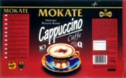 Міжнародна реєстрація торговельної марки № 698984: MOKATE MAESTRO RENATO BONNI Cappuccino Caffe