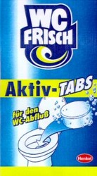 Міжнародна реєстрація торговельної марки № 704797: WC FRISCH Aktiv-TABS für den WC-Abfluß