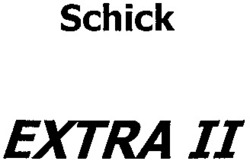 Міжнародна реєстрація торговельної марки № 710627: Schick EXTRA II