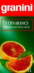 Міжнародна реєстрація торговельної марки № 712018: Granini VÉRNARANCS VEGYES GYÜMÖLCSITAL