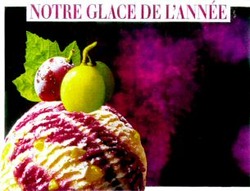 Міжнародна реєстрація торговельної марки № 715823: NOTRE GLACE DE L'ANNÉE