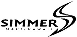 Міжнародна реєстрація торговельної марки № 717905: SIMMER MAUI - HAWAII