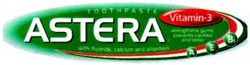 Міжнародна реєстрація торговельної марки № 720502: TOOTHPASTE ASTERA Vitamin-3