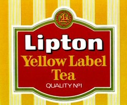 Міжнародна реєстрація торговельної марки № 723389: Lipton Yellow Label Tea