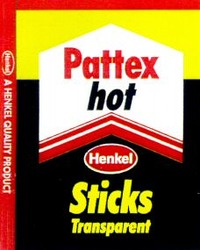Міжнародна реєстрація торговельної марки № 724319: Pattex hot Henkel Sticks Transparent